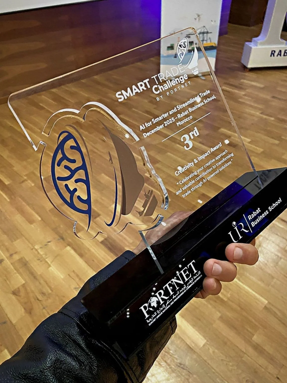 Third place Smart Trade Challenge award